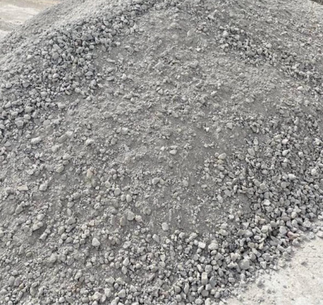 Recycled Concrete Base Rock (3/4 inch minus)